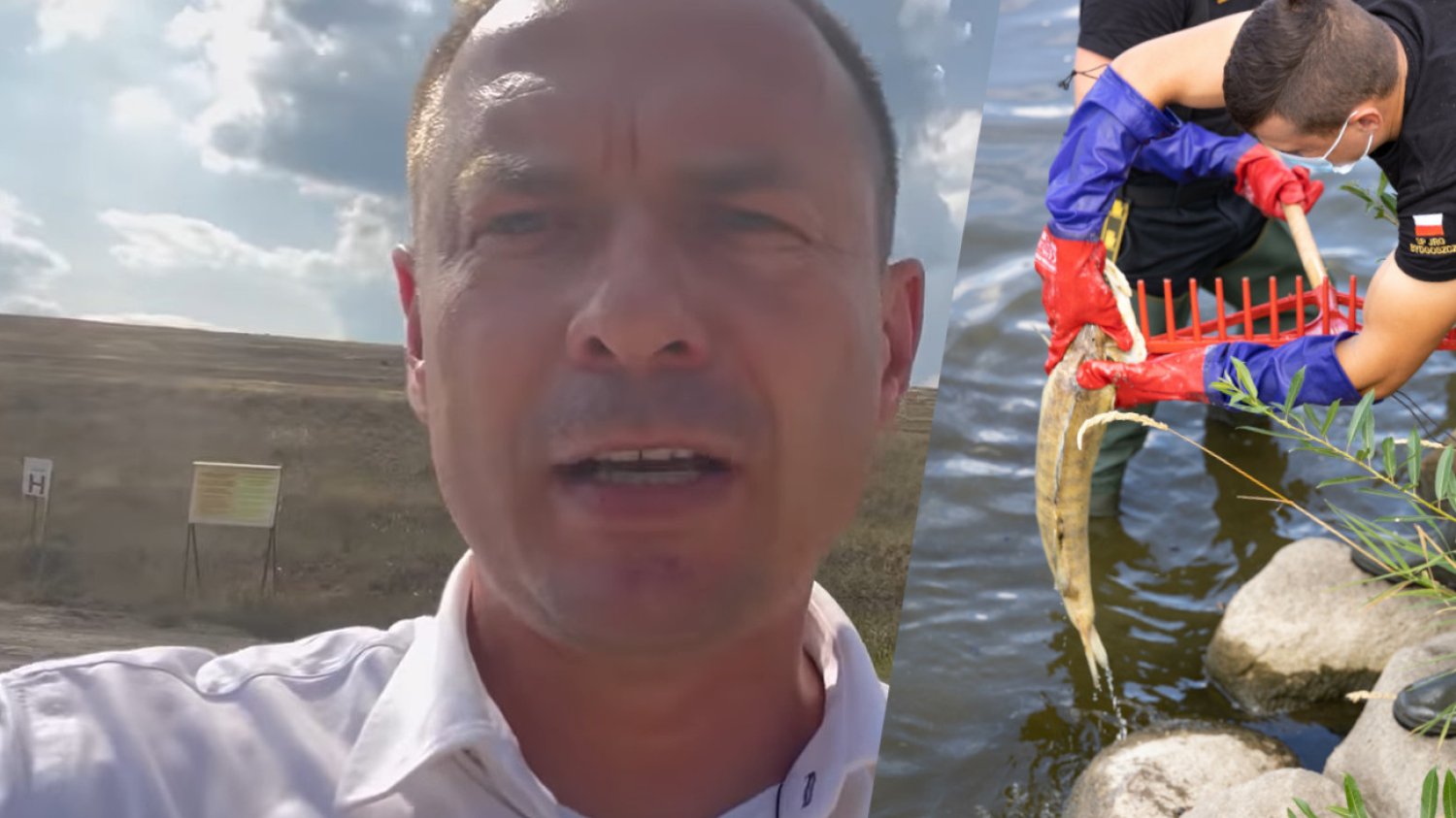 Poseł Piotr Borys alarmuje, że sporo słonej wody mogło dostać się do Odry ze zbiornika Żelazny Most Zakładu Hydrotechnicznego KGHM.