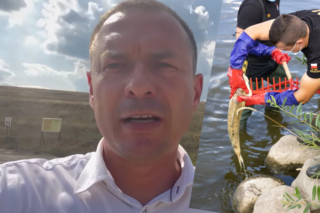 Poseł Piotr Borys alarmuje, że sporo słonej wody mogło dostać się do Odry ze zbiornika Żelazny Most Zakładu Hydrotechnicznego KGHM.