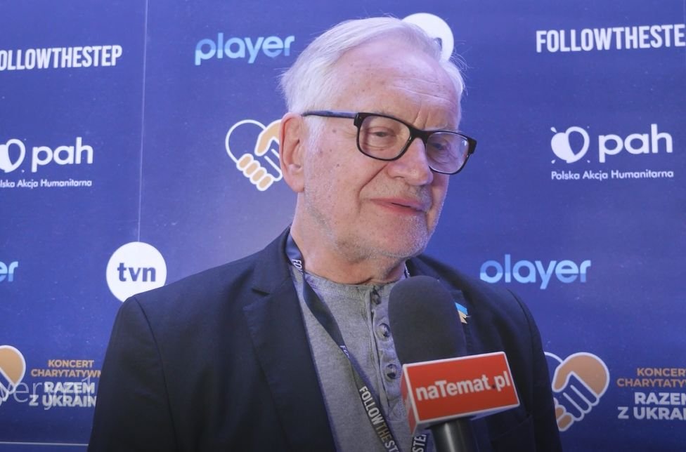 Andrzej Seweryn z rozmowie z Klaudią Szarowską dla naTemat.pl - koncert Razem z Ukrainą