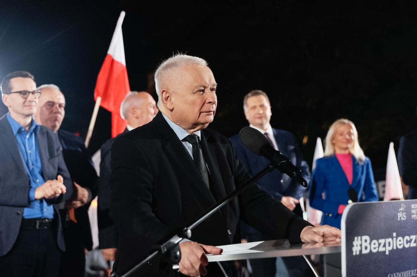 Kaczyński zaliczył wpadkę na wiecu. Mocno się pomylił.