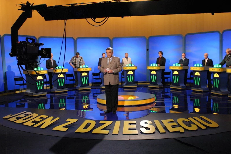 Nagranie "Jeden z dziesięciu" w 2004 r. w Lublinie. Od tamtej pory scenografia niewiele się zmieniła.