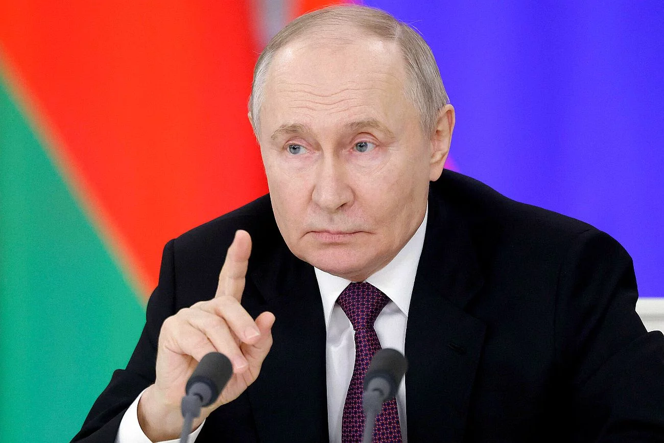 Putin o gotowości do wstrzymania ognia w wojnie z Ukrainą