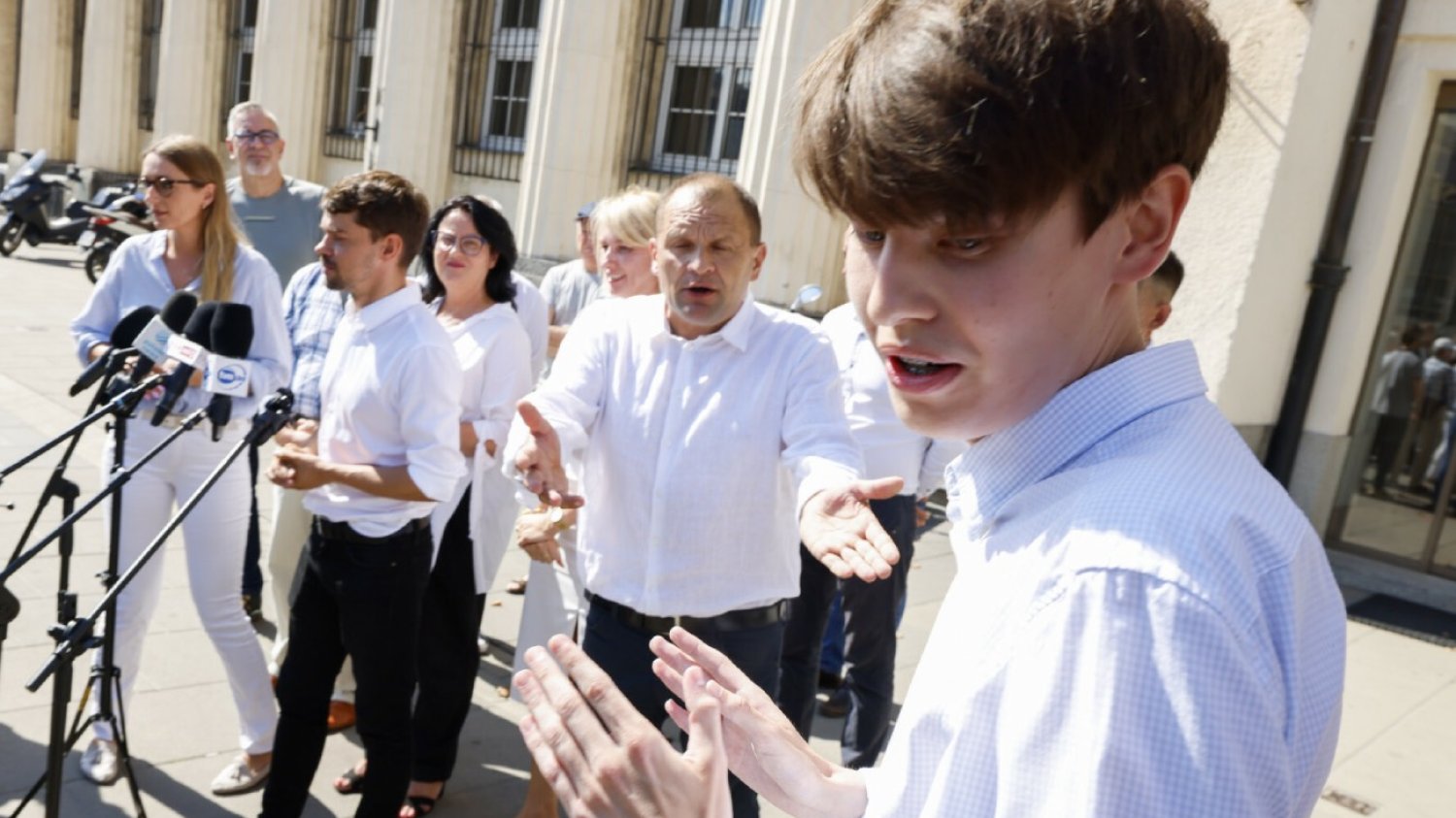 Andrzej Waszczuk z Agrounii starł się z działaczem PiS Oskarem Szafarowiczem