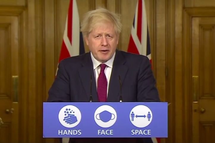 Premier Boris Johnson ogłosił nowe restrykcje dla sporej części Anglii