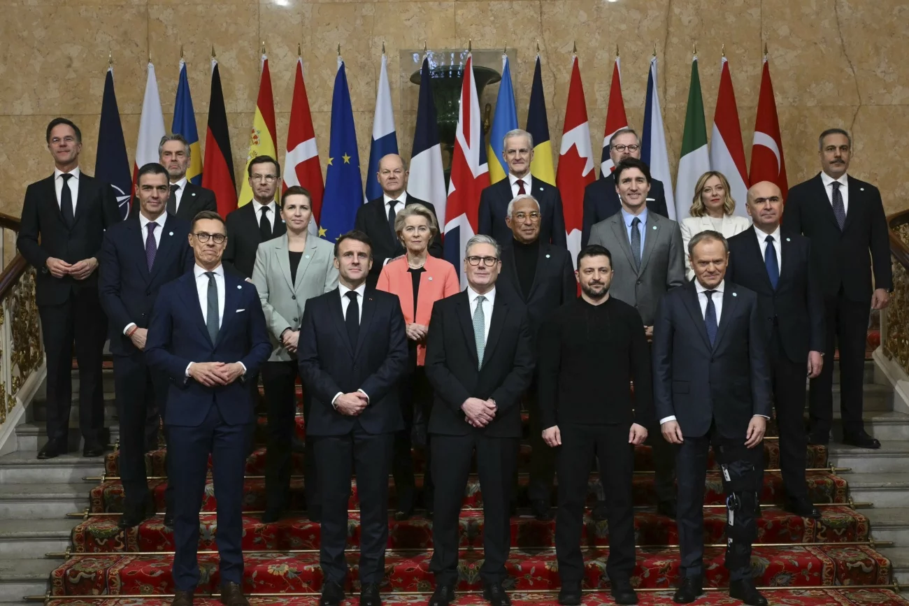 Europejscy przywódcy w Londynie. Zadecydowano co dalej ze wsparciem dla Ukrainy.
