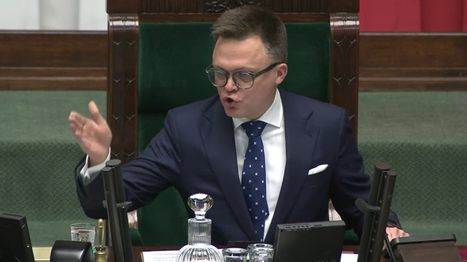 Szymon Hołownia błyskawicznie zareagował na zachowanie Grzegorza Brauna.