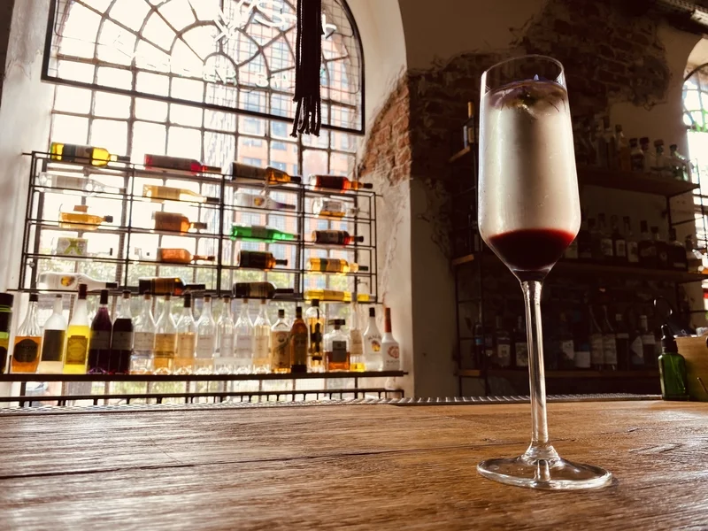 Sparkling Cherry Kir