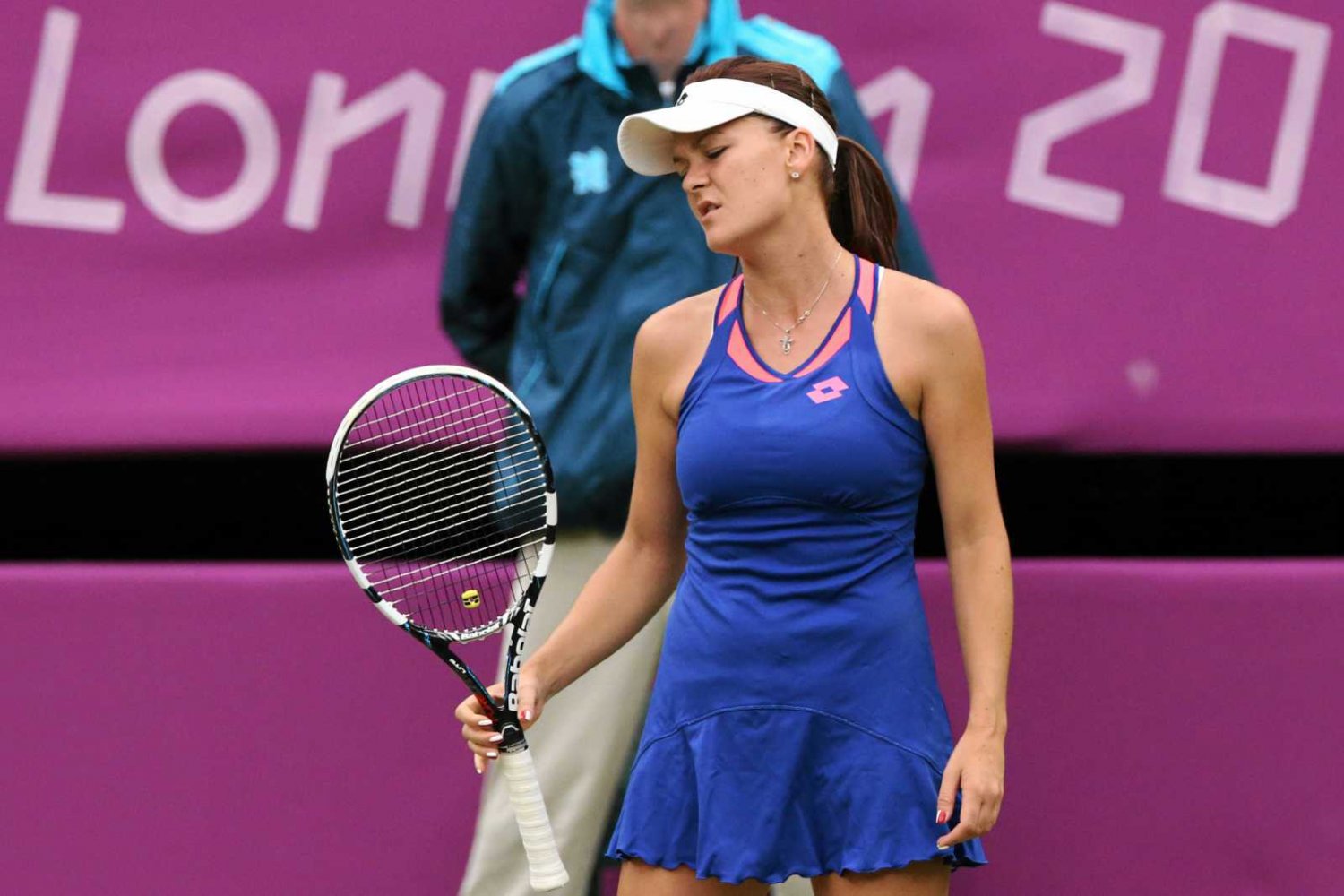 Agnieszka Radwańska przegrała z Niemką Julią Georges