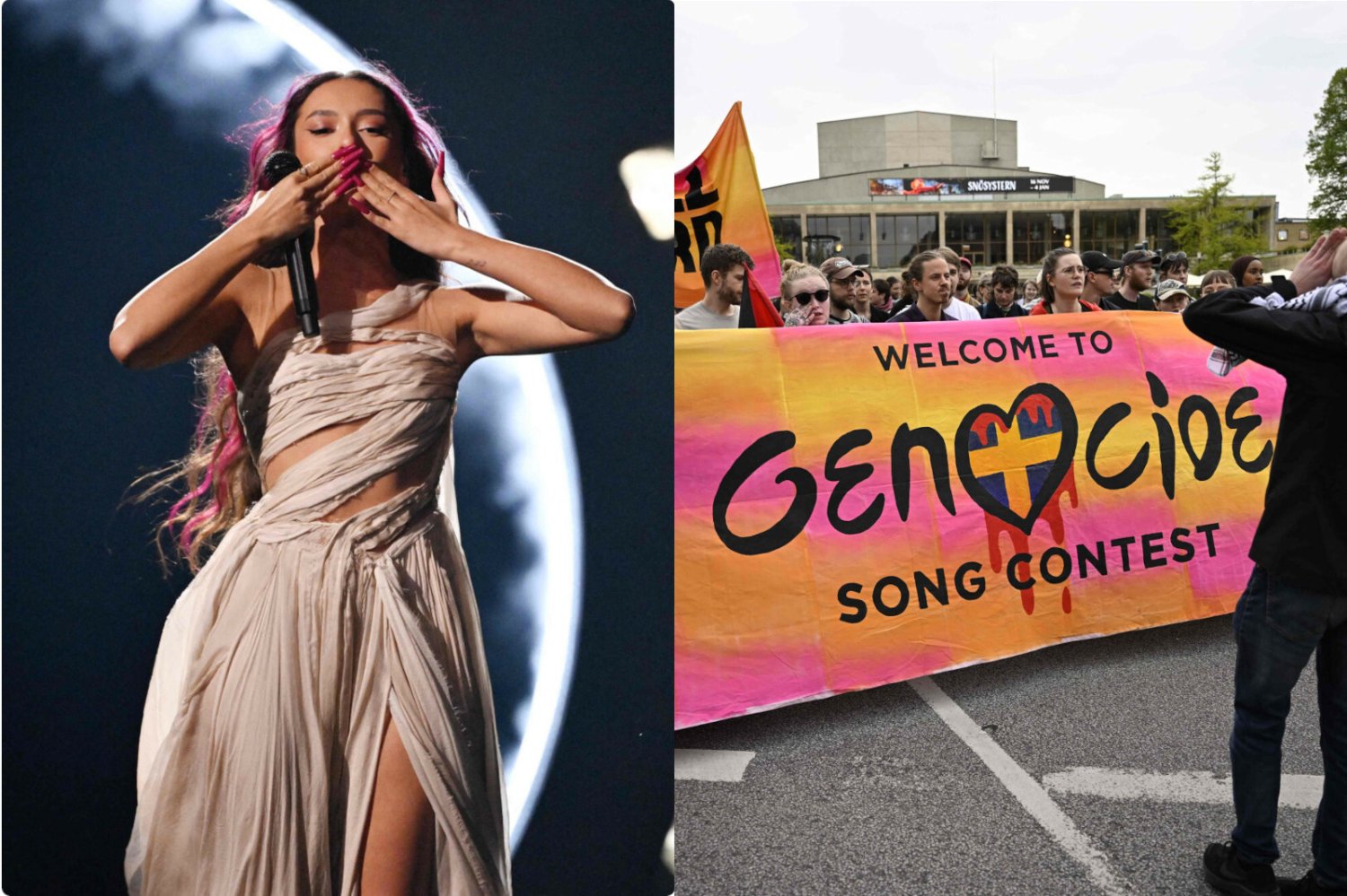 Izrael Eurowizja 2024, Eden Golan, Izrael Palestyna