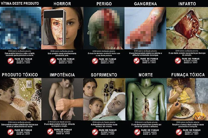 "Plain packaging" to jeden z najbardziej kontrowersyjnych przepisów dotyczących sprzedaży papierosów. Tak wyglądają opakowania w Brazylii.