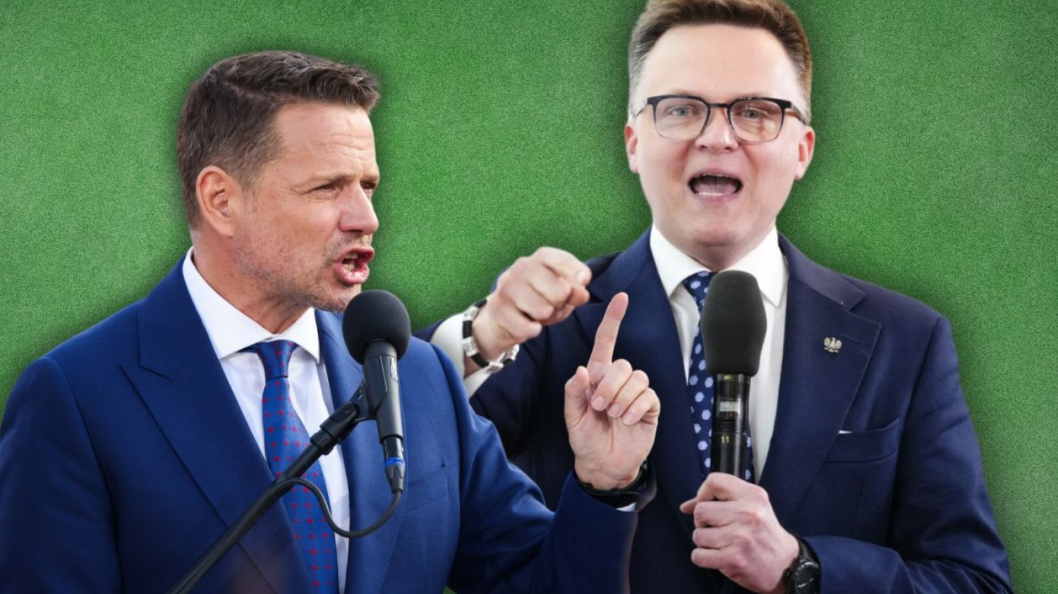 Hołownia chce debaty tylko z Trzaskowskim. Proponuje sparing.
