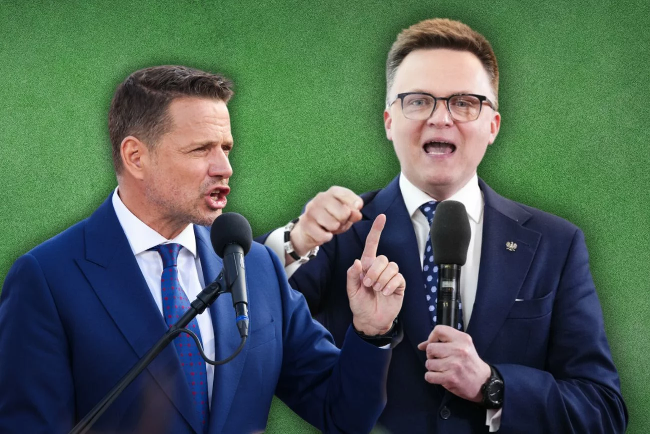 Hołownia chce debaty tylko z Trzaskowskim. Proponuje sparing.