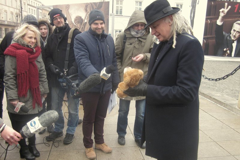 Waldemar Deska, kandydat Partii Libertariańskiej, ogłasza start w wyborach prezydenckich.