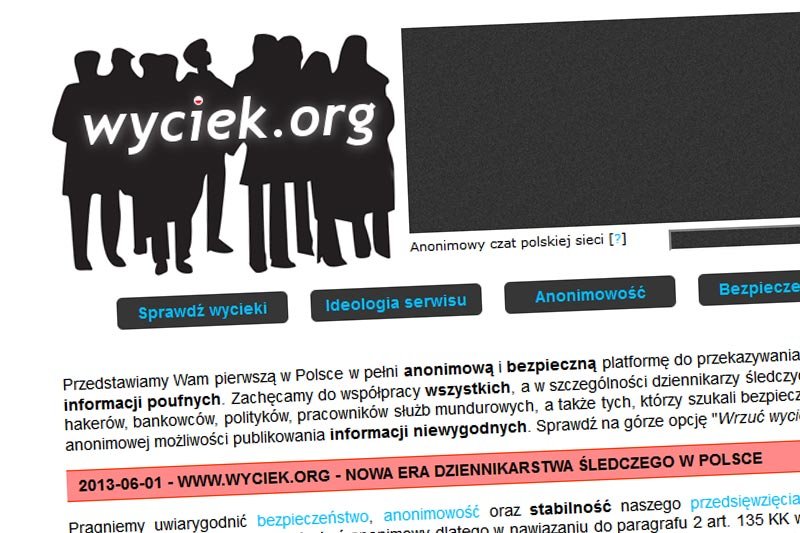 Wyciek.org będzie udaną konkurencją dla WikiLeaks?