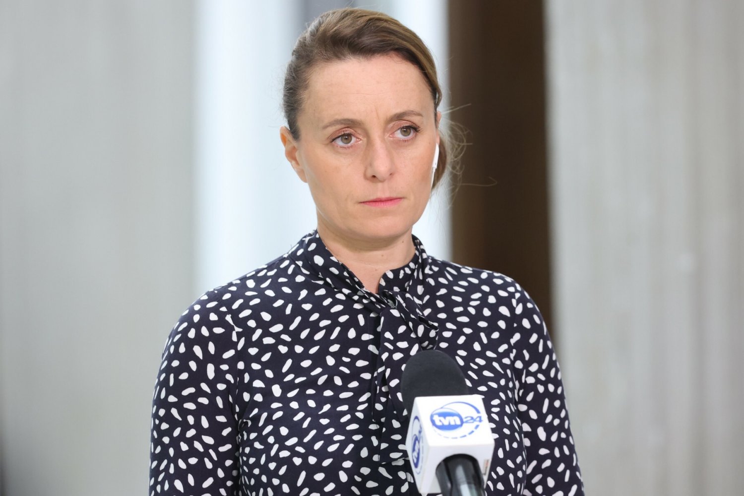 Agata Adamek z TVN24.