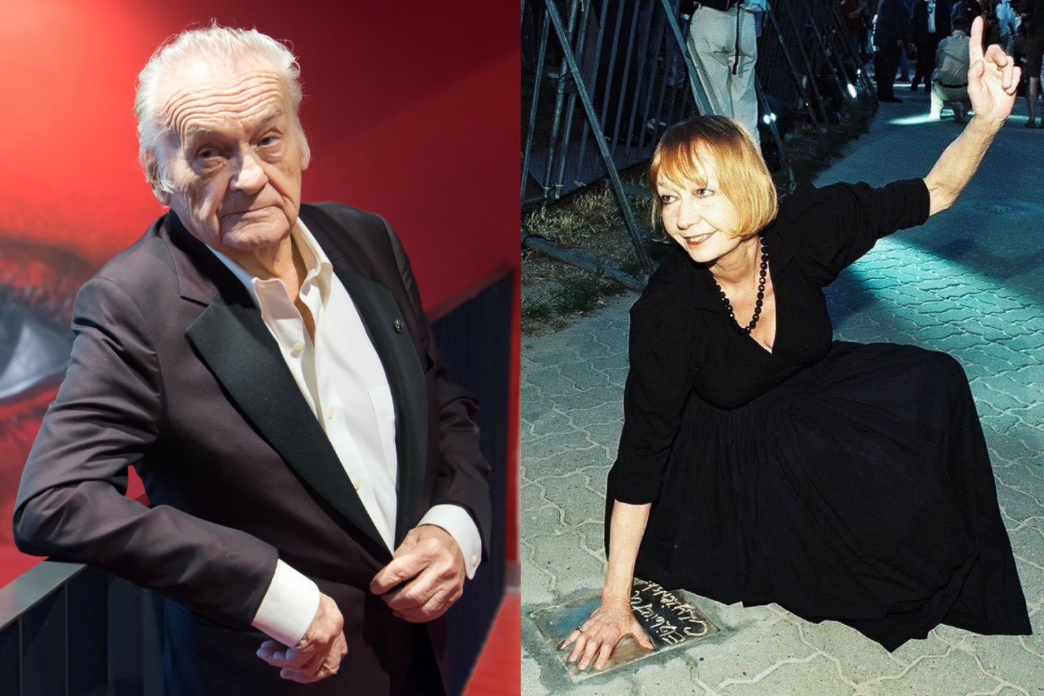 Jerzy Skolimowski i Elżbieta Czyżewska