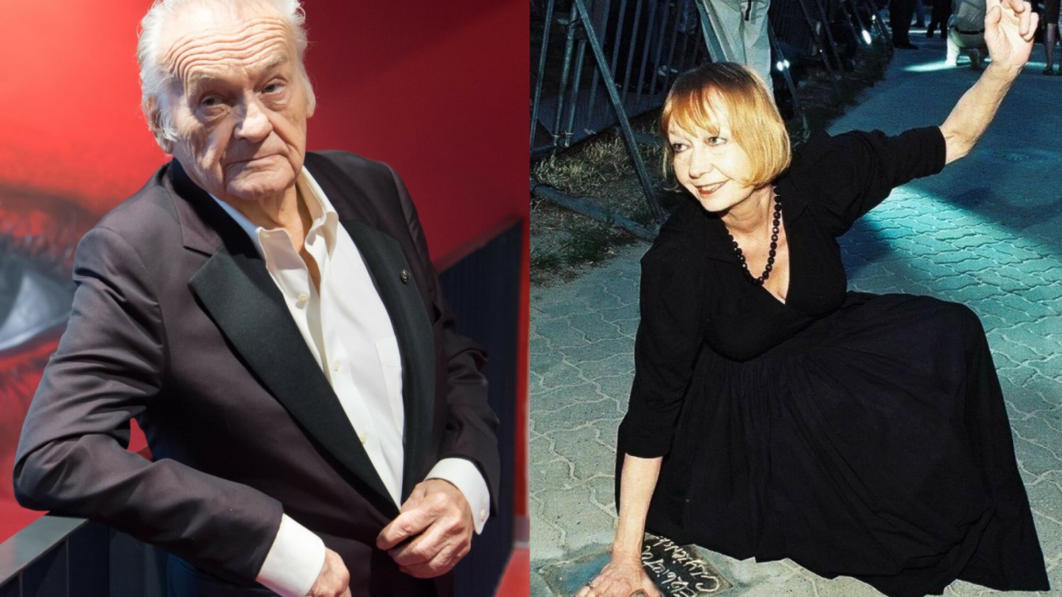 Jerzy Skolimowski i Elżbieta Czyżewska