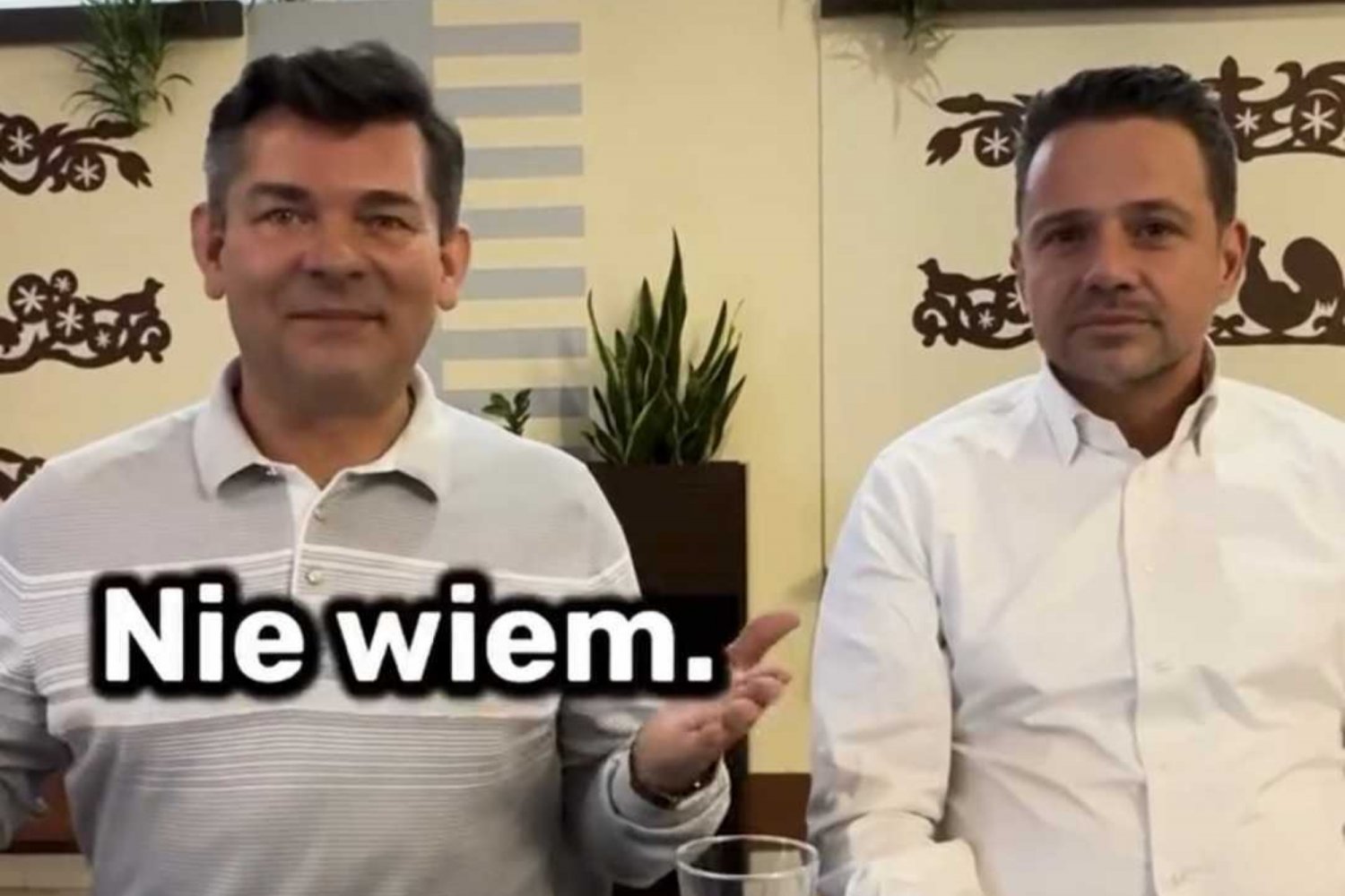 "Jak do tego doszło? Nie wiem". Trzaskowski zaskoczył nagraniem z Zenkiem