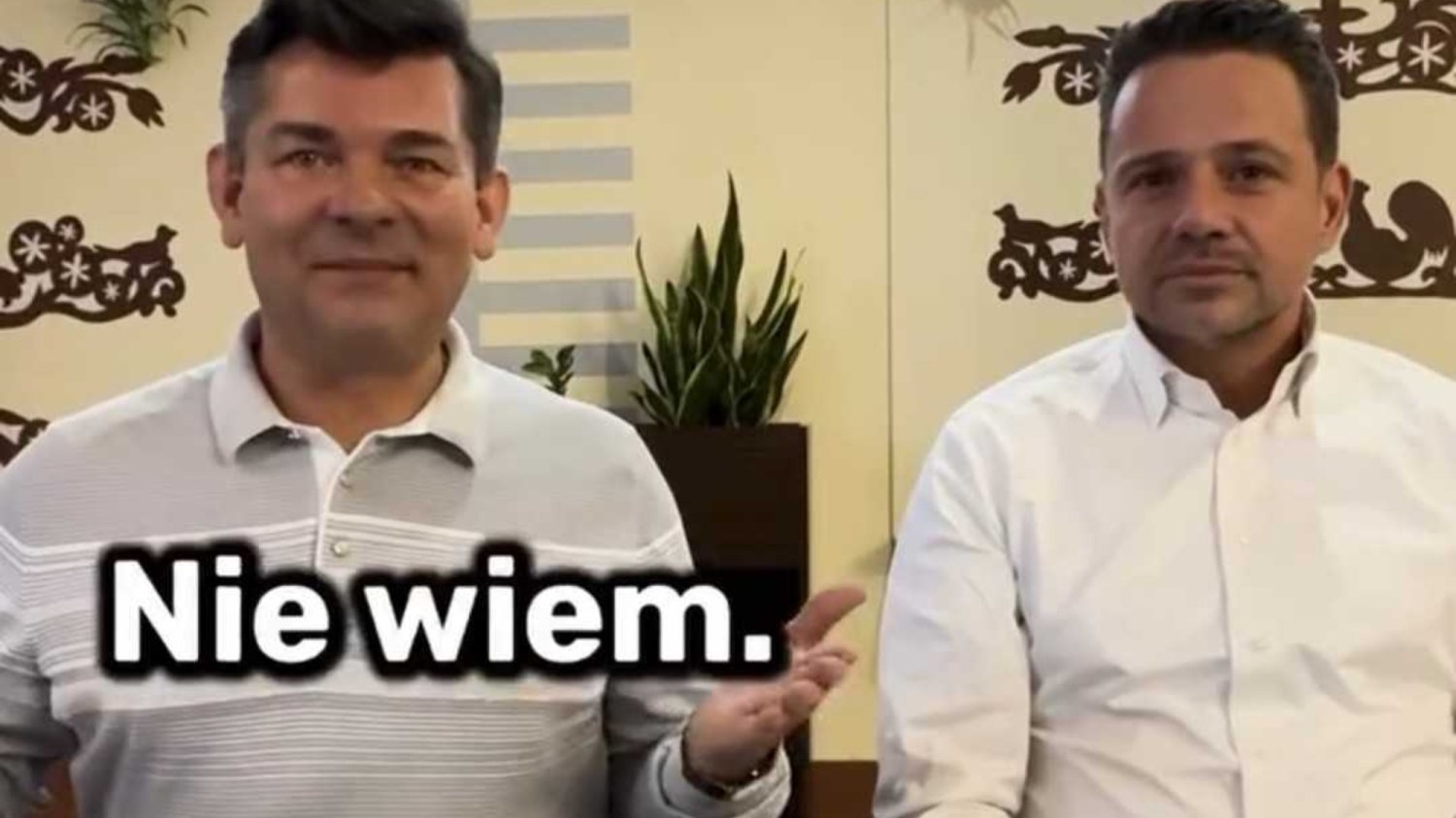 "Jak do tego doszło? Nie wiem". Trzaskowski zaskoczył nagraniem z Zenkiem