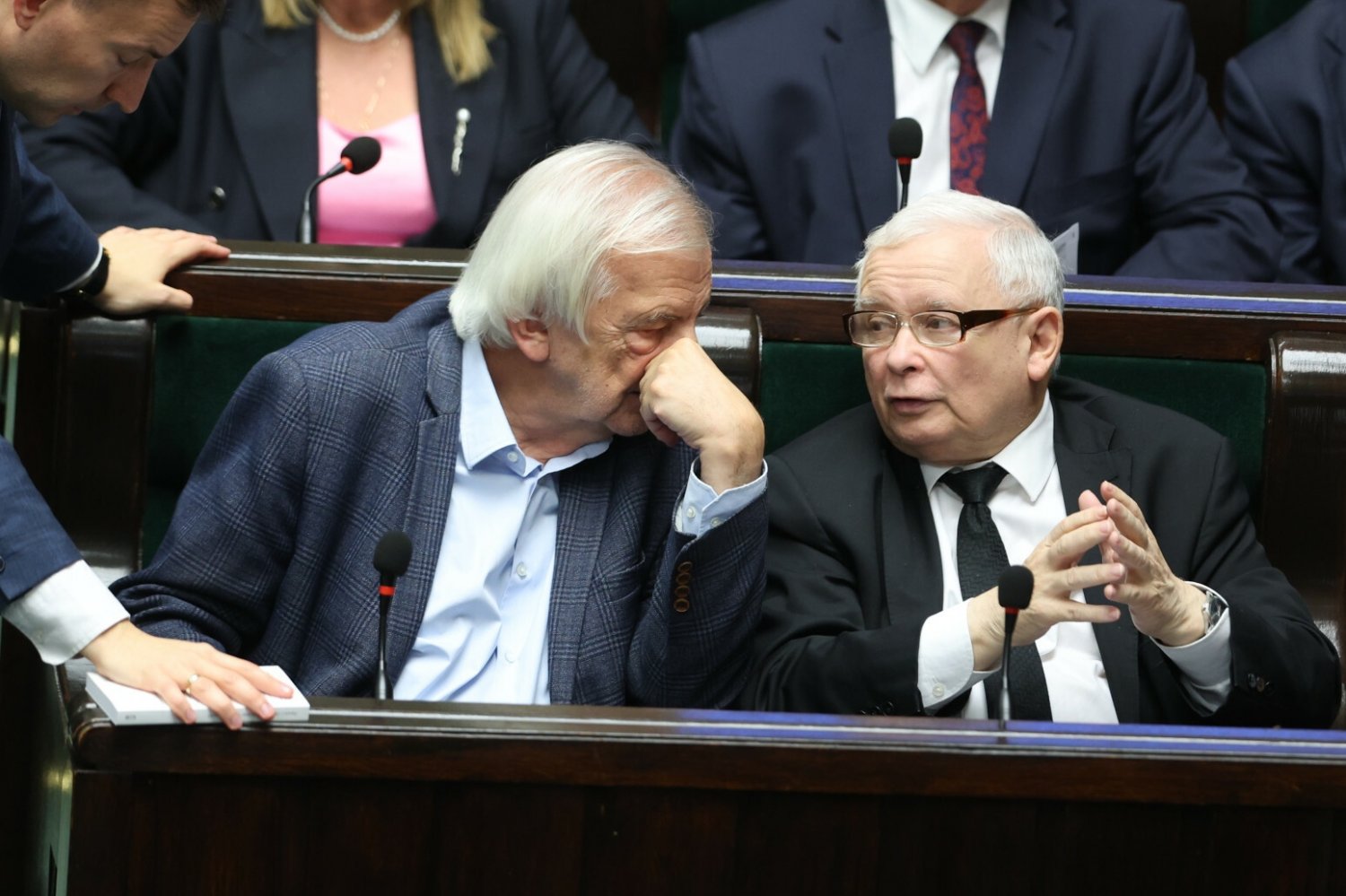 Jarosław Kaczyński w Sejmie