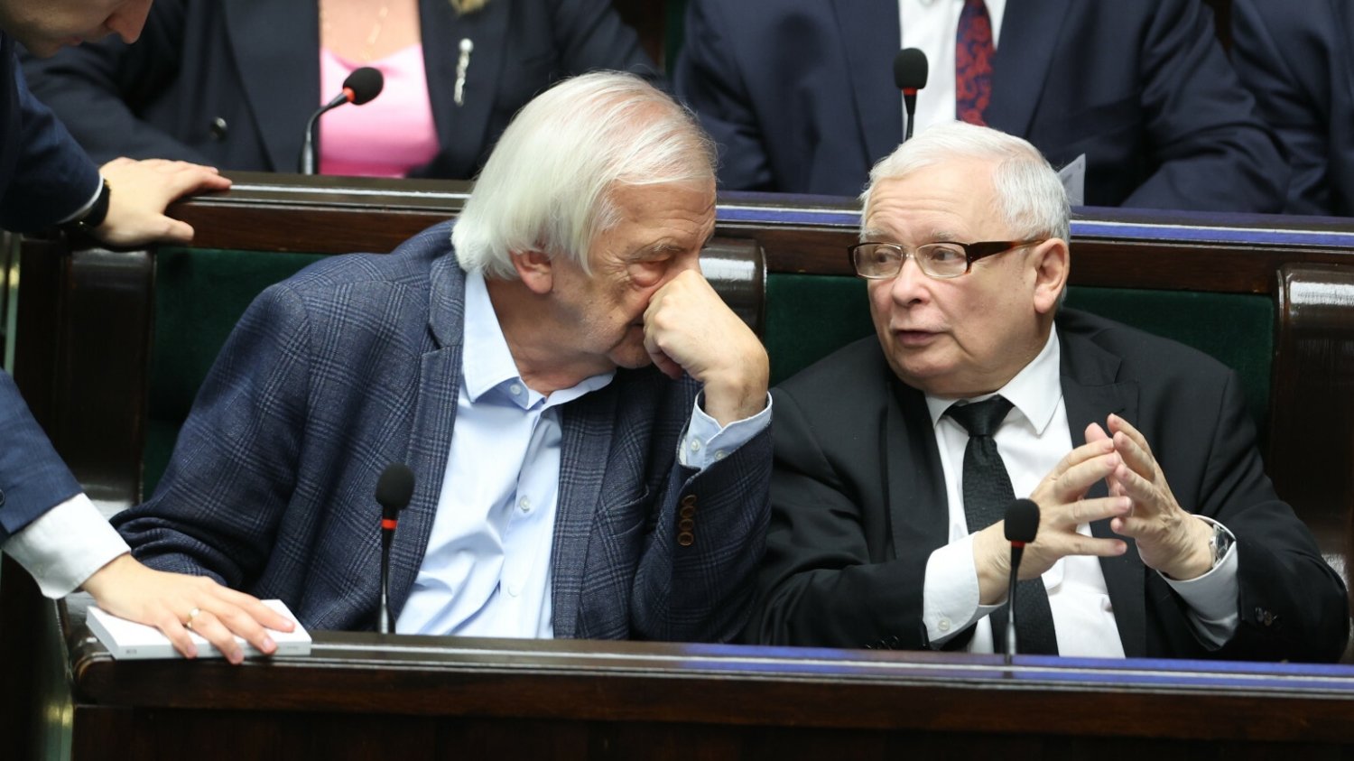 Jarosław Kaczyński w Sejmie