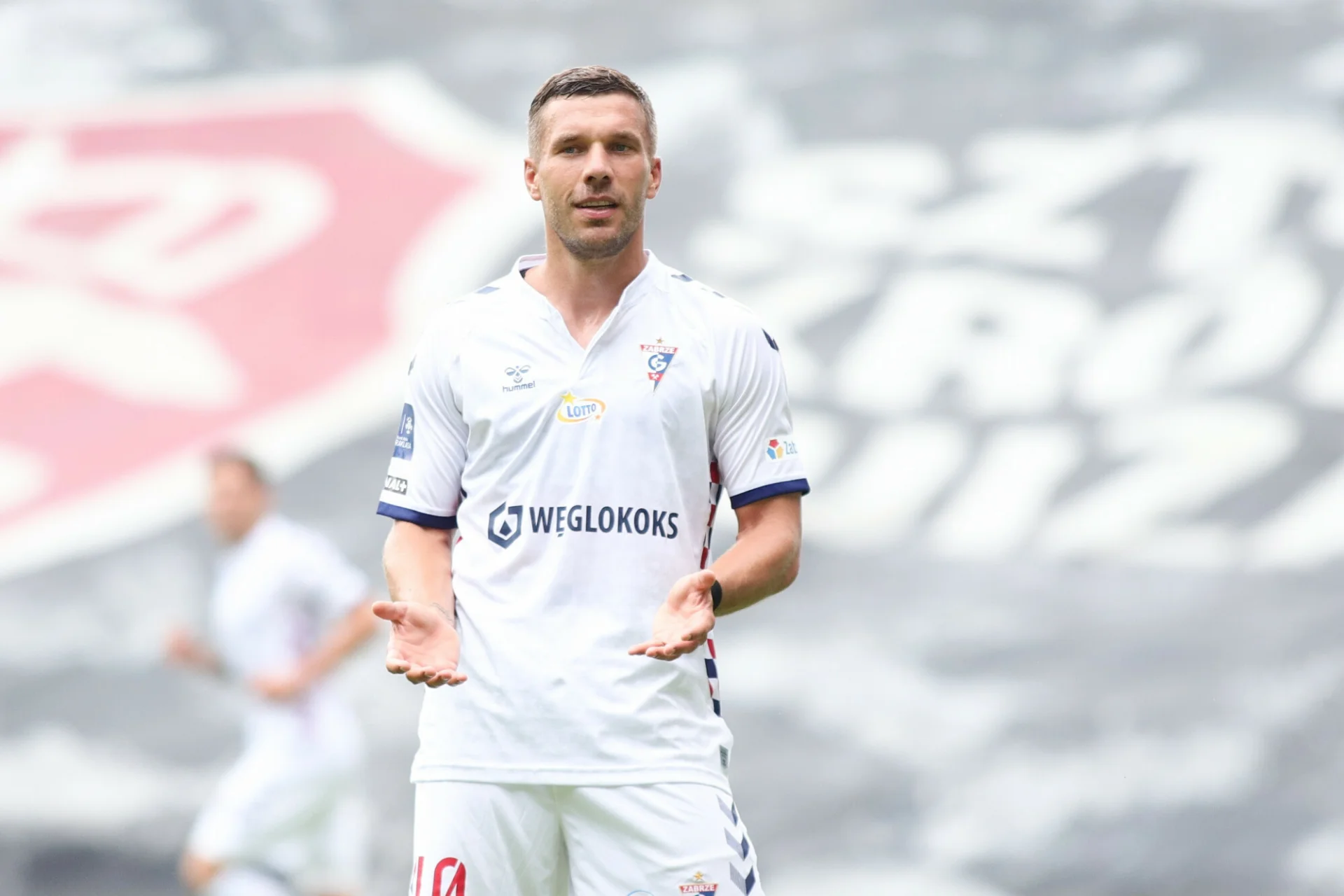 Lukas Podolski ma bardzo mało czasu na grę w Zabrzu, ale jak już wejdzie na murawę, to jest najlepszy