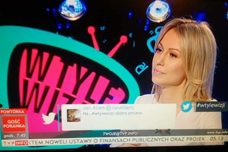 Magdalena Ogórek dostała posadę w TVP INFO. Prowadzi program "W tyle wizji".