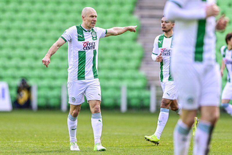Arjen Roben wrócił na murawę i znów zagrał dla FC Groningen