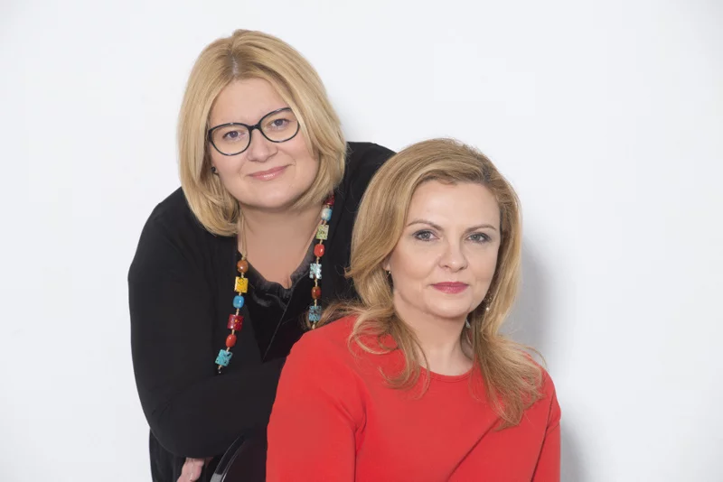 Elżbieta Brzozowska - Dyrektor Zarządzająca i założycielka firmy ExpertPR oraz Ewa Matusiak - Dyrektor ds. Strategii i Rozwoju.