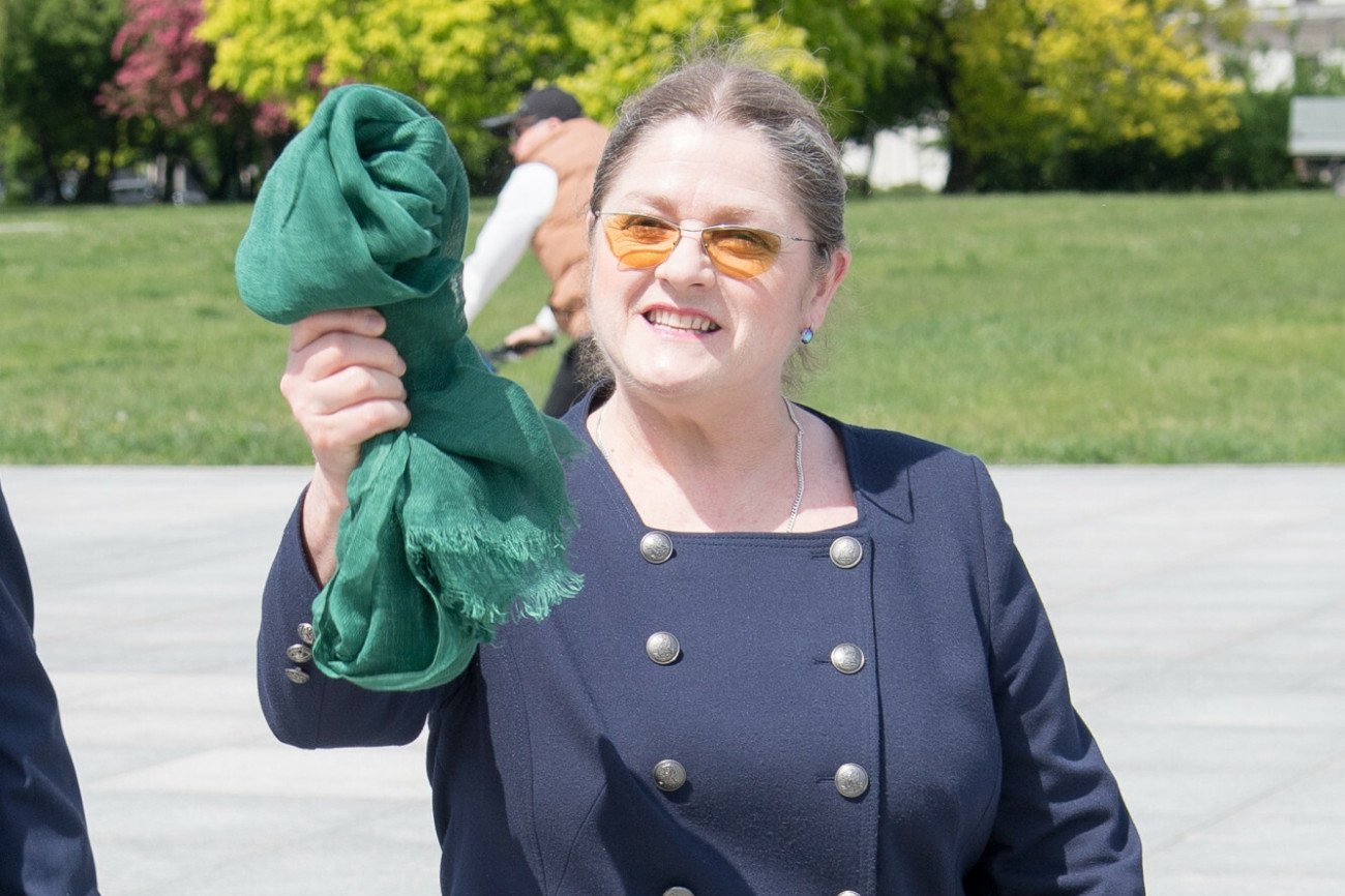 Krystyna Pawłowicz żali się na reakcję studentów na inauguracji roku akademickiego na UW.