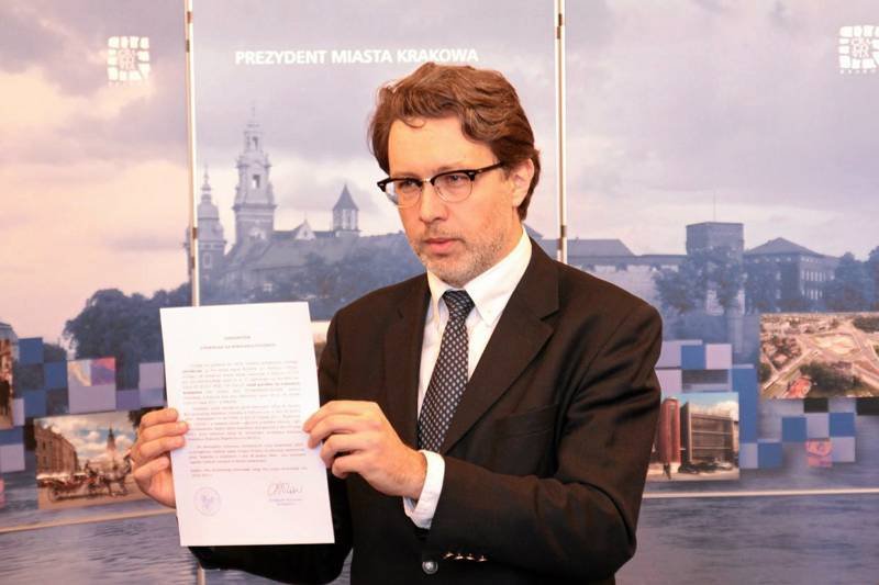 Michał Rusinek odczytuje testament Wisławy Szymborskiej