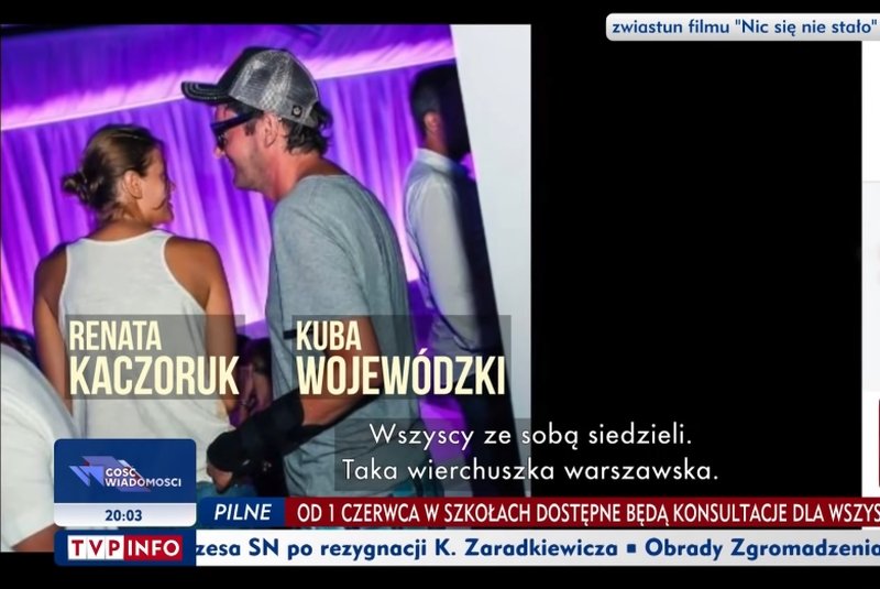 Kuba Wojewódzki przez moment pojawia się w filmie Sylwestra Latkowskiego "Nic się nie stało".