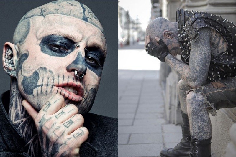 Zombie Boy występował w filmach i teledyskach, chodził tez po wybiegach dla wielkich projektantów. W wieku 32 popełnił samobójstwo