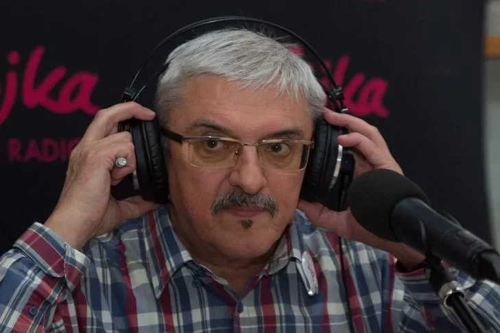 Były dziennikarz Radiowej Trójki Marek Niedźwiecki.