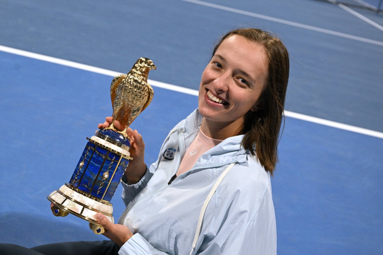 Iga Świątek w imponującym stylu zwyciężyła podczas turnieju w Qatar TotalEnergies Open.