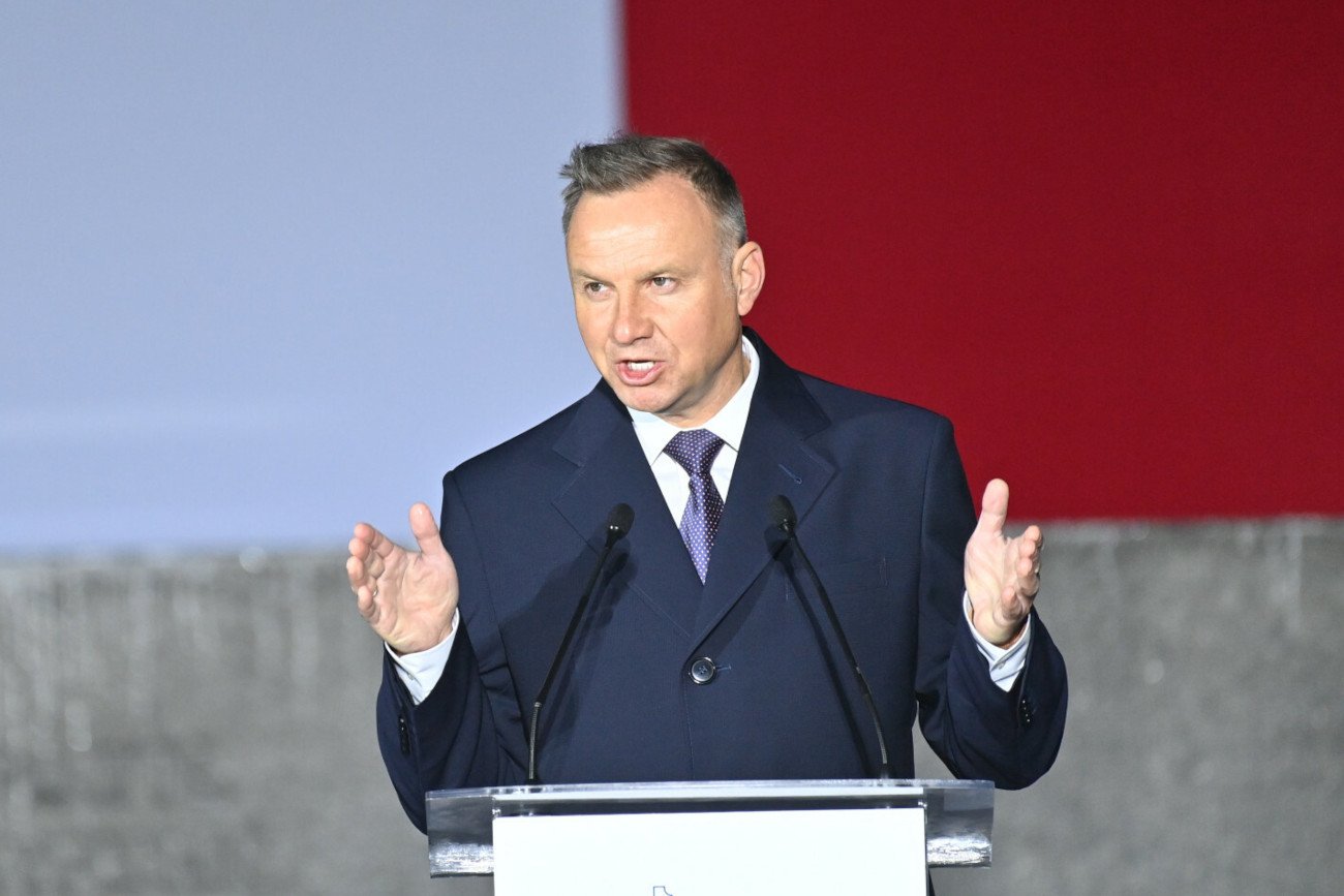 Andrzej Duda na uroczystościach na Westerplatte. 84. rocznica wybuchu drugiej wojny światowej