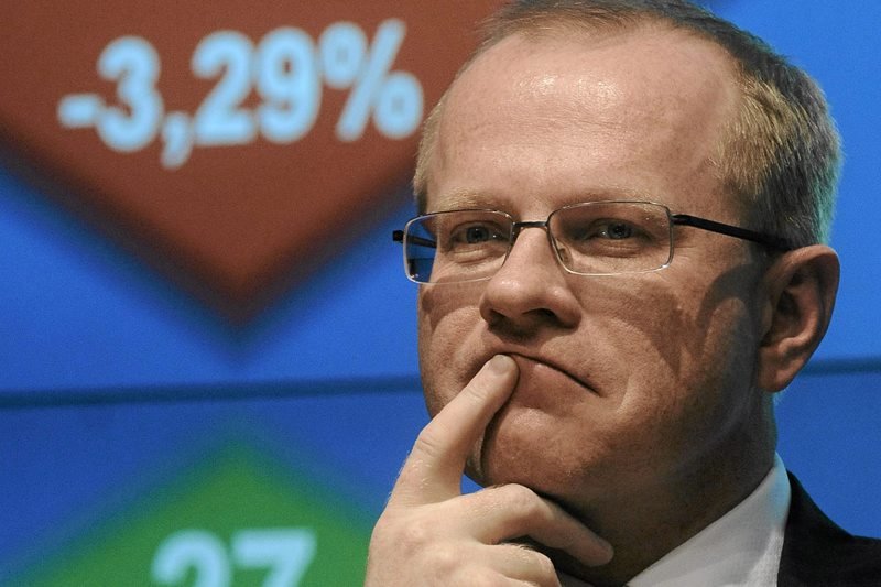 Ministerstwo Skarbu Państwa już szuka następcy na stanowisko prezesa GPW. Na zdjęciu aktualny, ale już zawieszony prezes Ludwik Sobolewski.