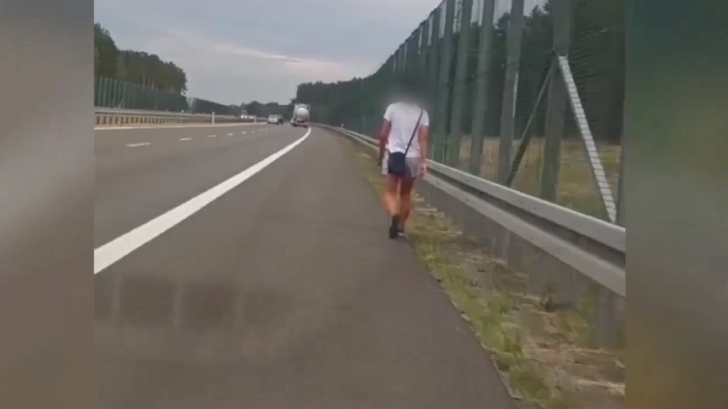 Kobieta szła drogą ekspresową S3. Wcześniej pokłóciła się z chłopakiem