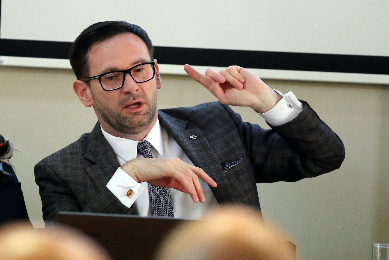 Daniel Obajtek, prezes Orlenu, były wójt Pcimia.