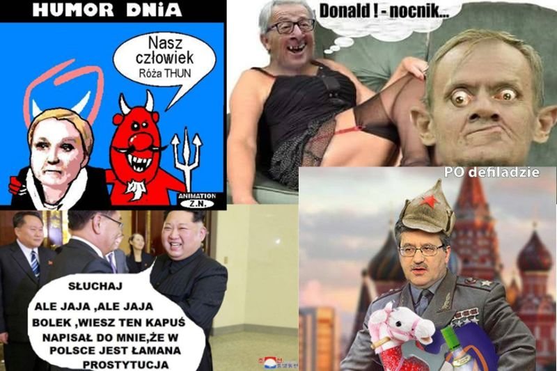 Prawicowe memy nie dość, że odrzucają formą, to w dodatku prezentują poczucie humorów bardzo niskich lotów