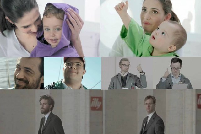 Kadry ze spotów reklamowych i oryginalne wersje reklam