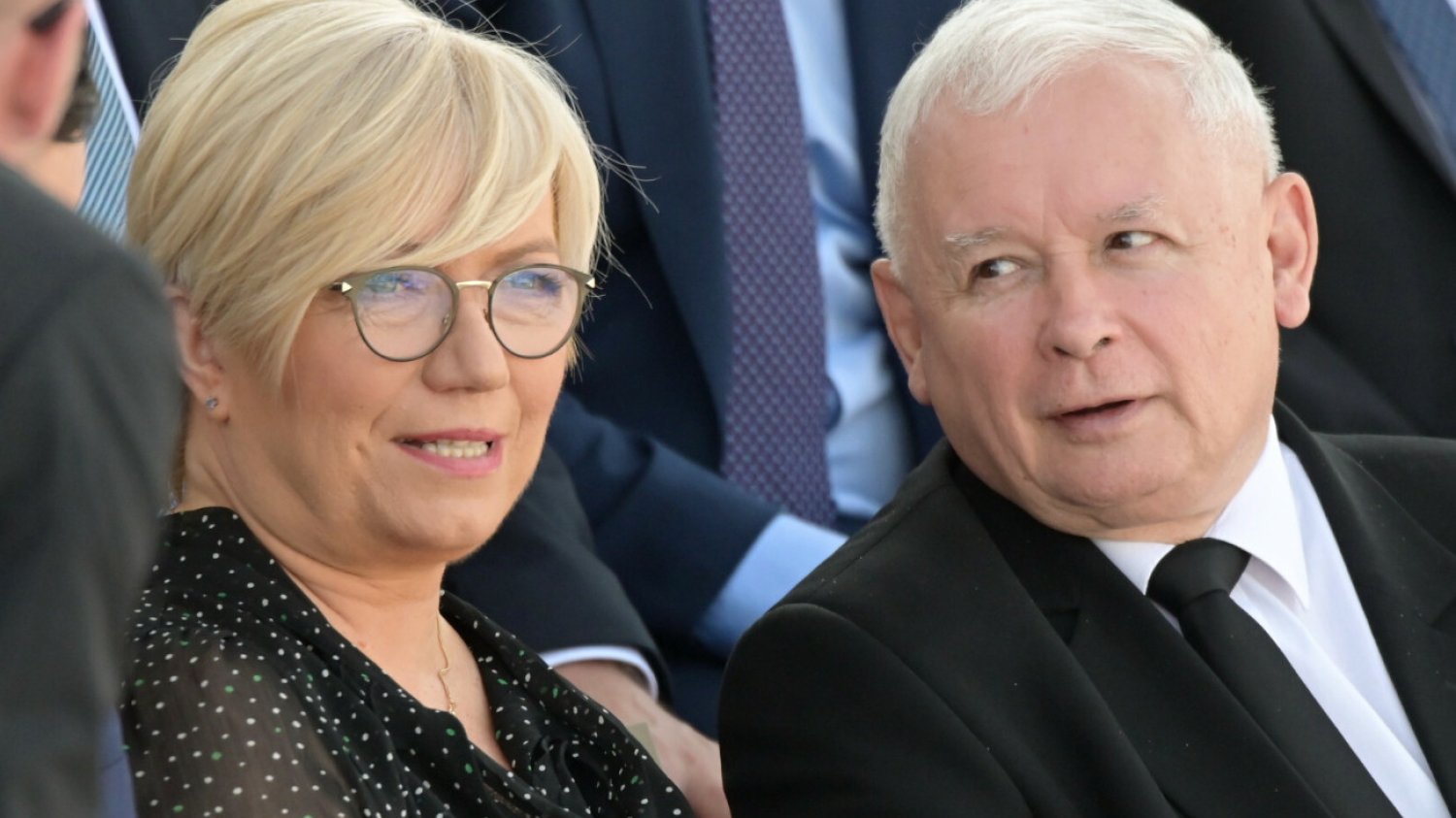 Julia Przyłębska i Jarosław Kaczyński