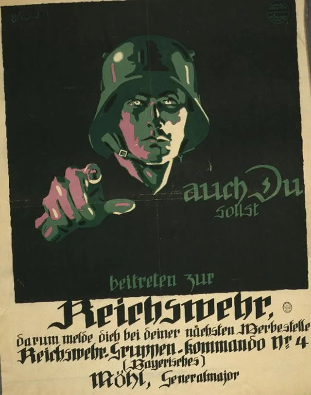 Rok 1919. Ty też powinieneś wstąpić do niemieckiej armii