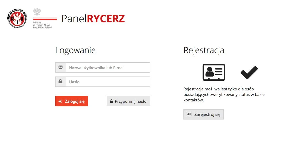 Tutaj można zapisać się do "współczesnej husarii".