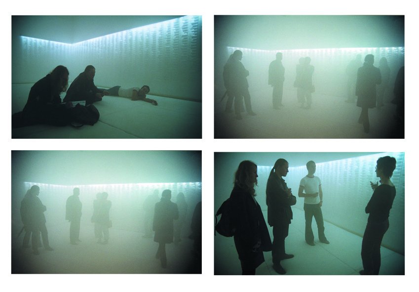 "PAMIĘĆ / MEMORY", 1993-2003-...., widok  instalacji, Centrum Sztuki WsĻpółczesnje, Warszawa