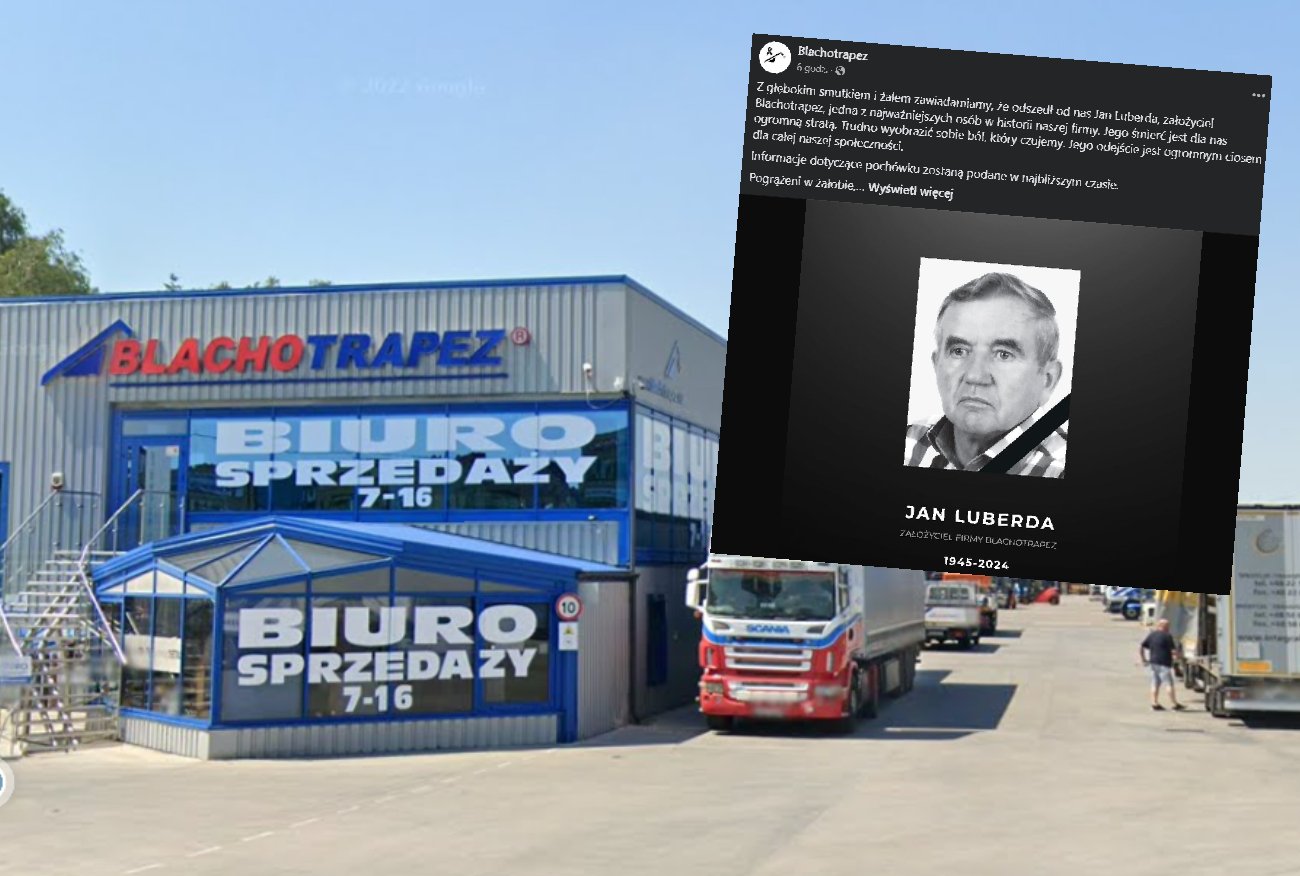 Jan Luberda nie żyje. Milioner miał 79 lat.