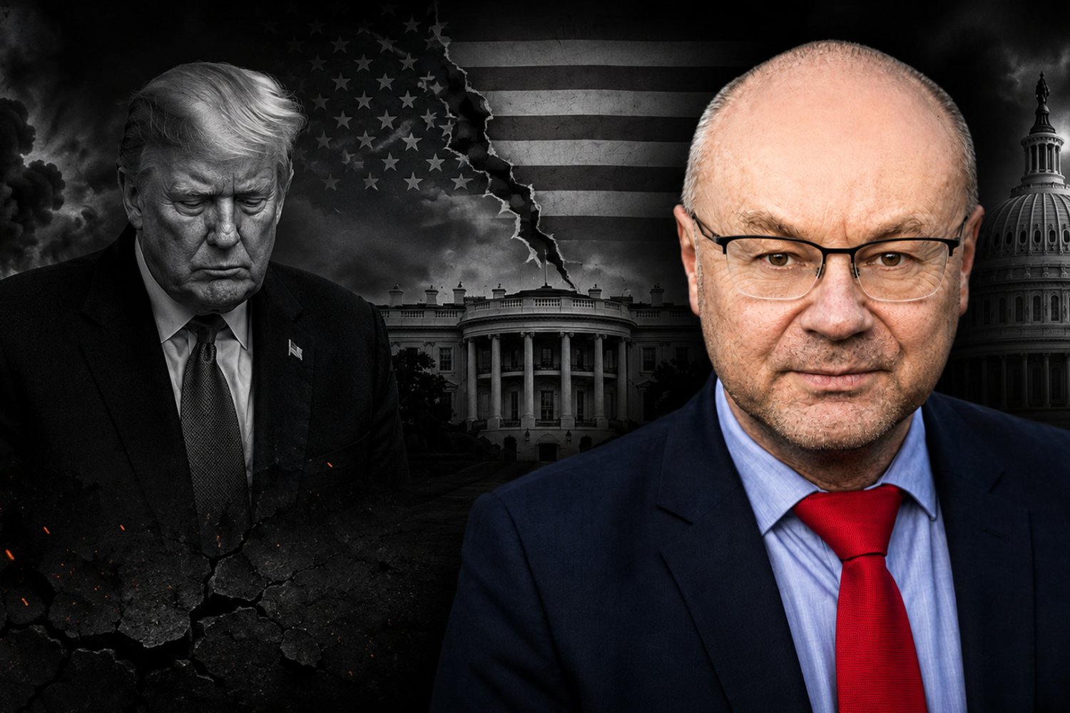 "Stany Zjednoczone doszły do kresu możliwości". Prof. Batóg bez litości dla Trumpa.