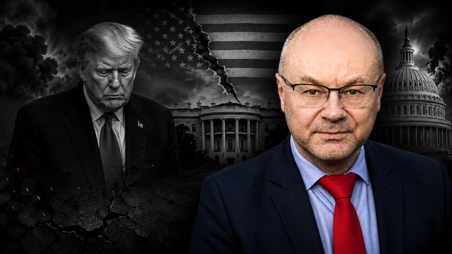 "Stany Zjednoczone doszły do kresu możliwości". Prof. Batóg bez litości dla Trumpa.