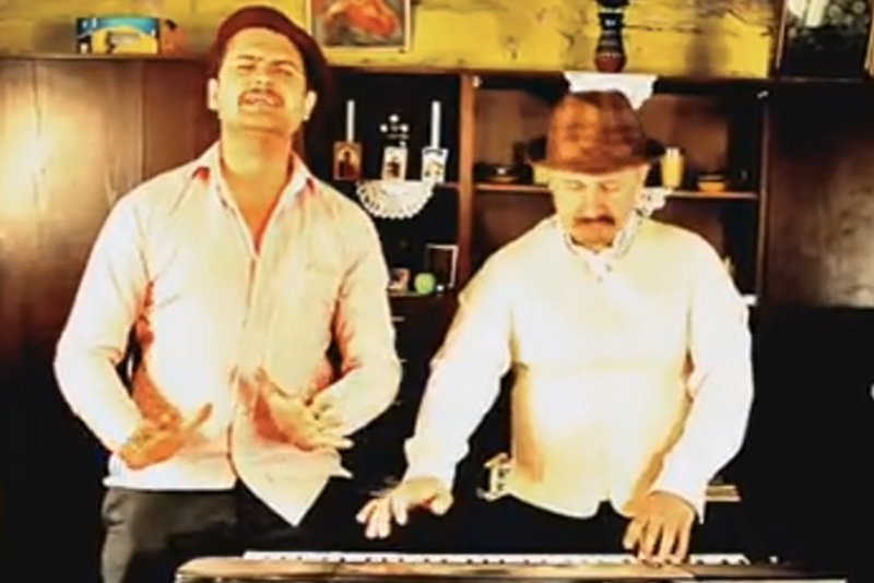 Bracia Figo Fagot, kadr z teledysku "Bożenka"