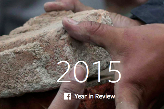 Facebook podsumował rok